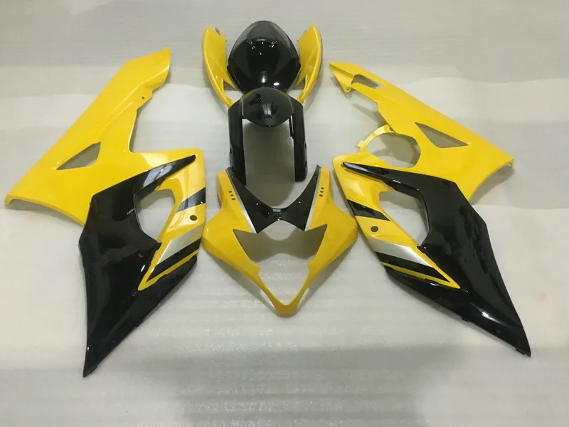 Набор обтекателей для литья под давлением GSXR1000 K5 05 06 GSXR 1000 2005 2006 ABS желто черные