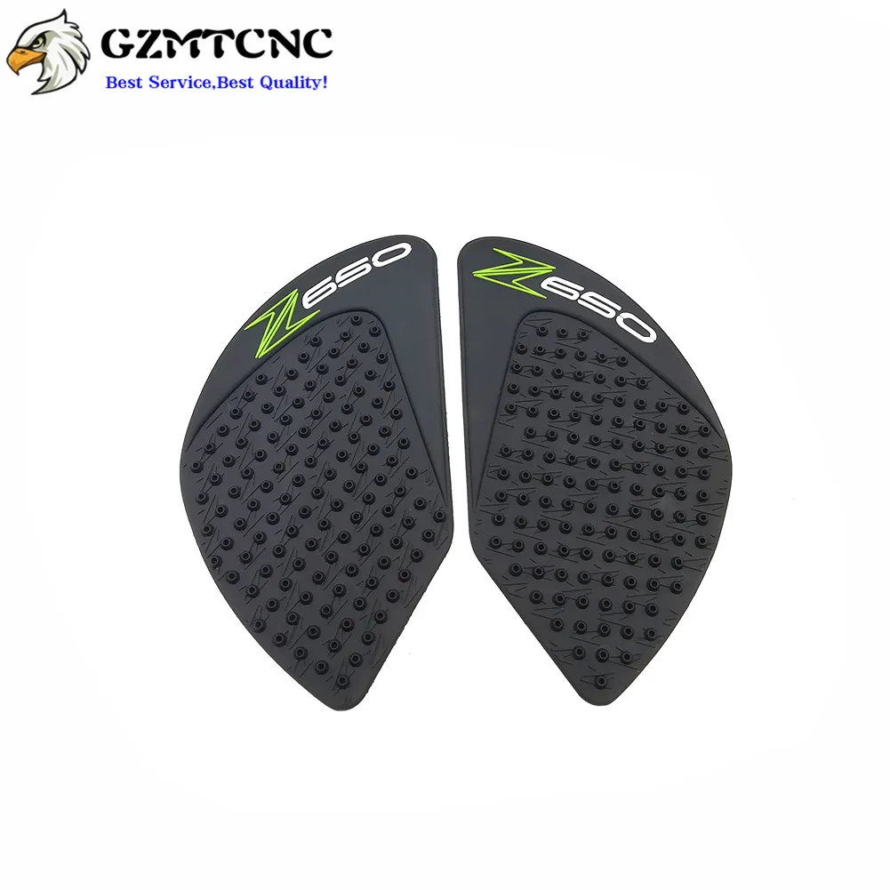 Противоскользящая наклейка на бак масла для Kawasaki Z650 2017 2018 Z 650 17-18 боковой стороне