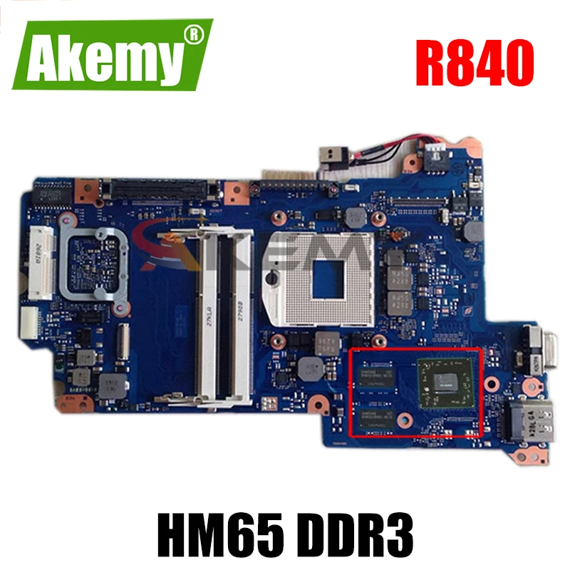 

Материнская плата AKEMY FAL4SY1 A3012 A для ноутбука Toshiba Tecra R840 R845, материнская плата HM65 DDR3 с дискретной графикой