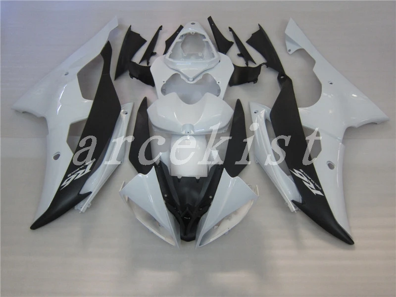 

New ABS Fairings Kit Fit For Yamaha YZF-R6 08 09 10 11 12 13 14 15 16 R6 2008 2009 2010 2011 2012 2013 2014 2015 2016 white