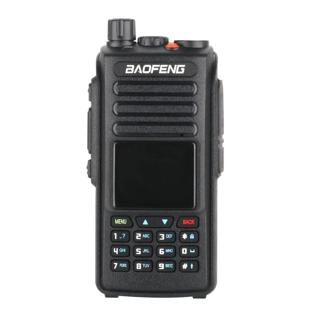 Baofeng DMR DM-1702(gps) рация VHF UHF Двухдиапазонная 137-174& 400-470MHz Dual Time slot Tier 1& 2 цифровое радио