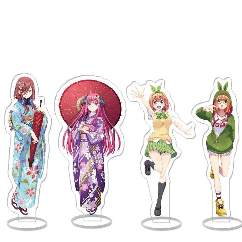 

Anime The Quintessential Quintuplets Action Figure Acrylic Stand Model Toy Decoration Kawaii Christmas Birthday Gifts
