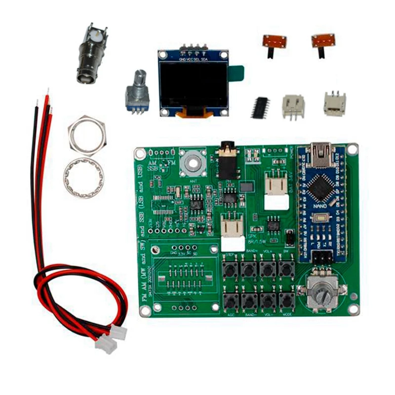 

SI4732 All Band Radio FM, AM (MW and SW) and SSB (LSB and USB)