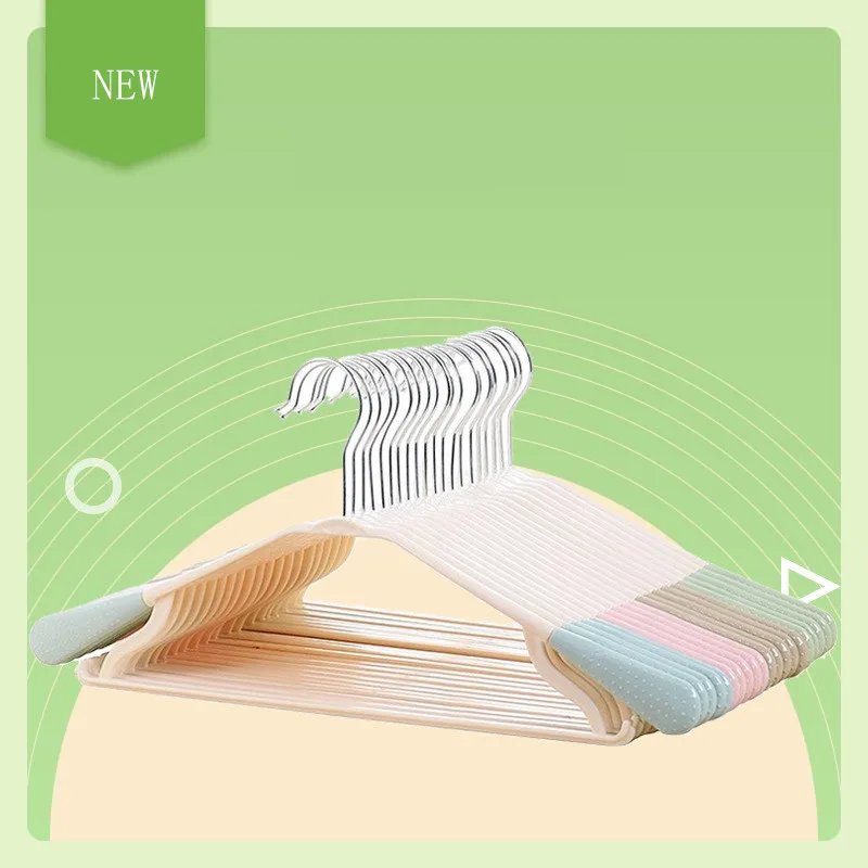 

2/5/10/20pcs Clothes Hanger Racks Portable Plastic Display Hangers Windproof Wardrobe Rotatable Coat Hanger Clothing Organizer