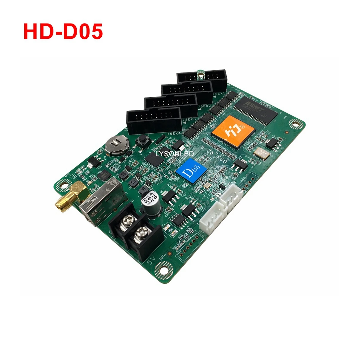 Huidu HD D05 WiFi полноцветная карта управления для небольших дверных вывесок экранов