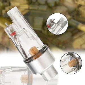 Мини-Аэрограф 18 дюйма, воздушный фильтр, резьбовой краскопульт, аэрограф, фитинг, сепаратор, регулятор, водяной ловушка, шланг для распыления краски