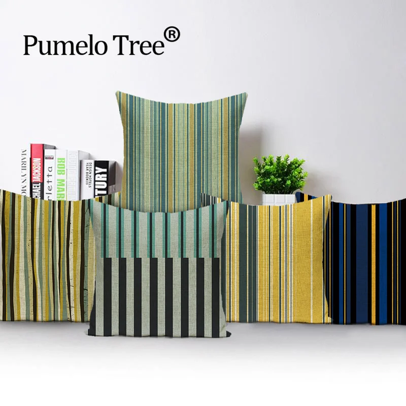 Чехол для подушки геометрической формы украшение дома в фермерском стиле чехол