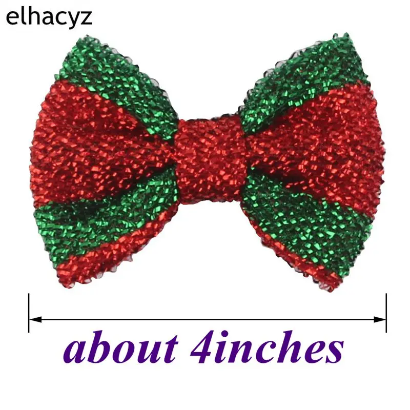 10 шт./лот Рождественский головной убор для девочек вечерние праздничные