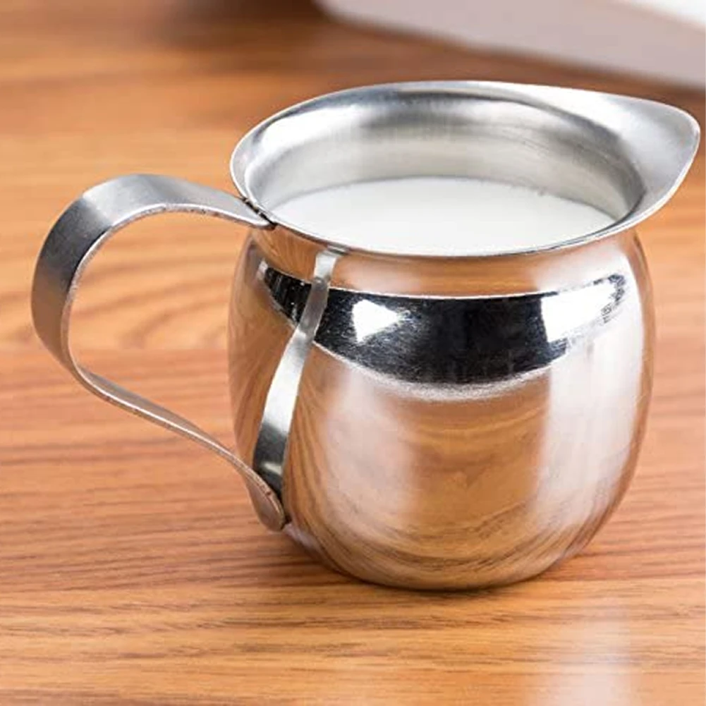 Coffee Milk Frothing Pitcher Stainless Steel Flowering Tools Creamer Macchiato Cappuccino Latte Art Maker Cup