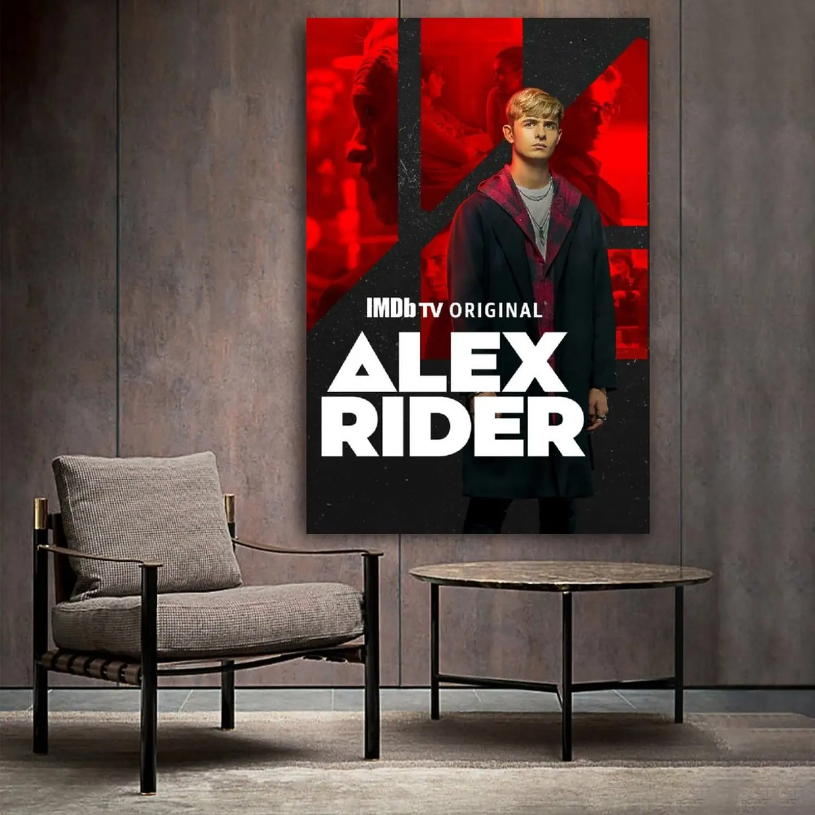 Алекс Райдер кино и ТВ холст художественный плакат настенный принт современный