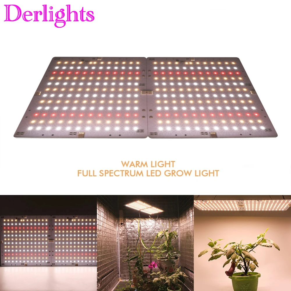 New Arrival 288 LED Board Grow Light Panel DC 36V Full Spectrum Plant Growth Lamp DIY For Greenhouse Hydroponic lighting