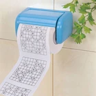 Прочный игра-головоломка супер Su печатные ткани рулон туалетной бумаги бумага хорошая игра-головоломка