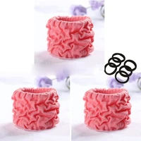 trendy hair accessories ponytail fashion elastic 3 thick rubber band hair bands bobbles