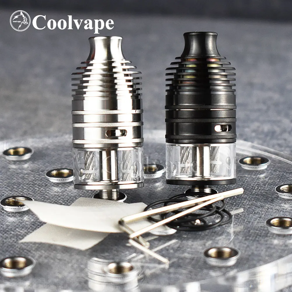 Coolvape Taifun GX 4 мл RDTA распылитель DL/MTL RTA легко заполняемый боковой 316ss vs GTR rta диаметр 23