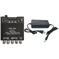 hot zk tb21 tpa3116d2 bluetooth 5 0 subwoofer amplifier board 50wx2100w 2 1 channel audio stereo amplifier board us plug
