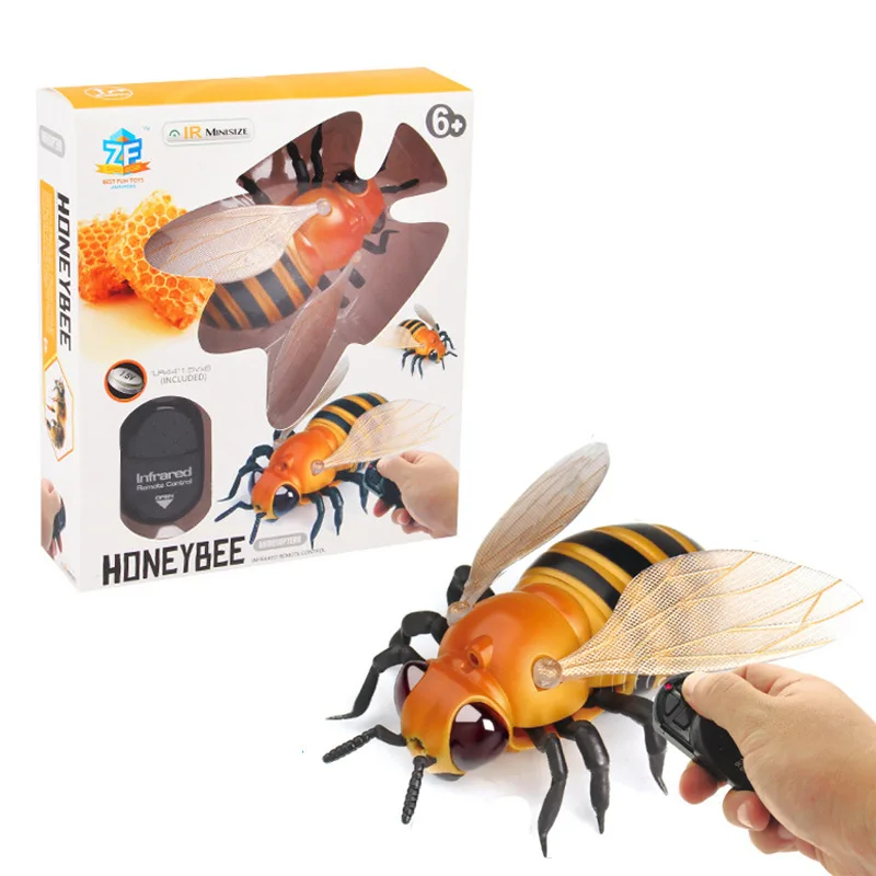 

New Hot Selling Xinqite Remote Control Fly/Bee/Ladybug Simulation Trick Infrared Remote Control Electric Toys