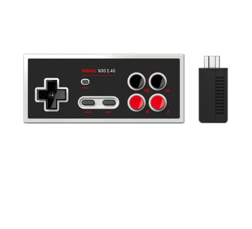 8bitdo N30 2 4G Беспроводной игрового контроллера геймпад для NES Classic Edition Управление