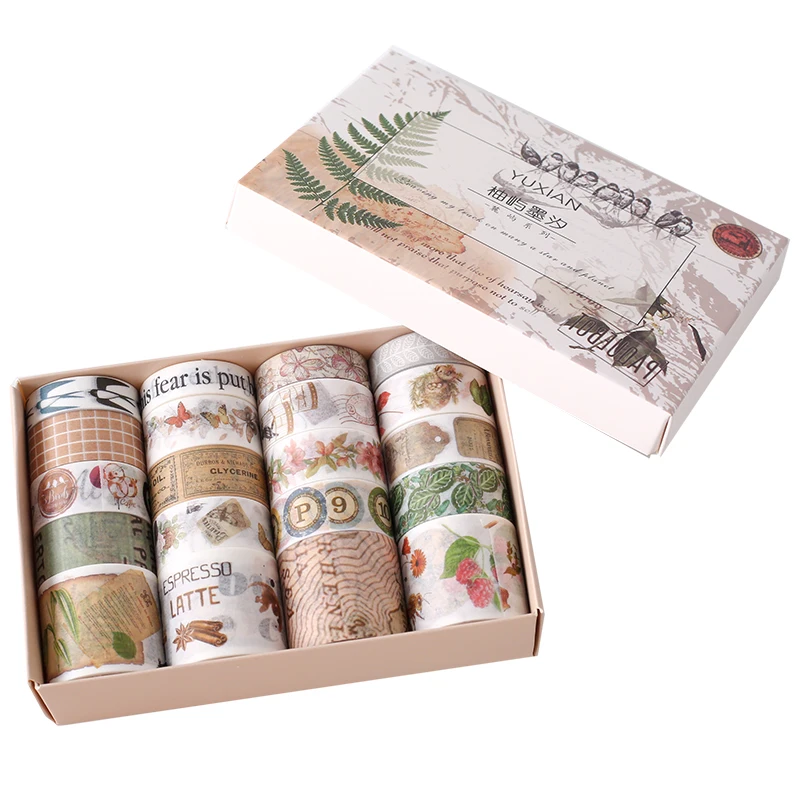 Набор из 20 предметов для ручной книги и бумажной ленты инструмент