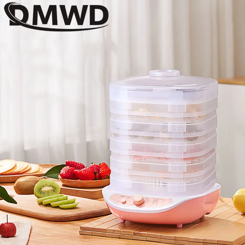 Сушилка для мяса домашних животных DMWD мини-сушилка фруктов овощей трав сушилка