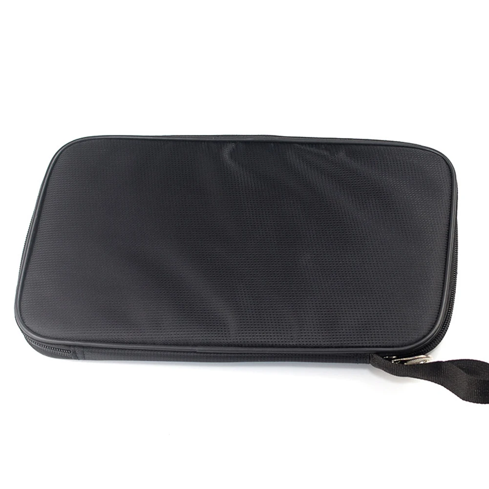 

Zipper Closure Anti Dust Scratchproof Indoor Sports Hanging Storage Case Protection Oxford Cloth Table Tennis Racket Bag Gym