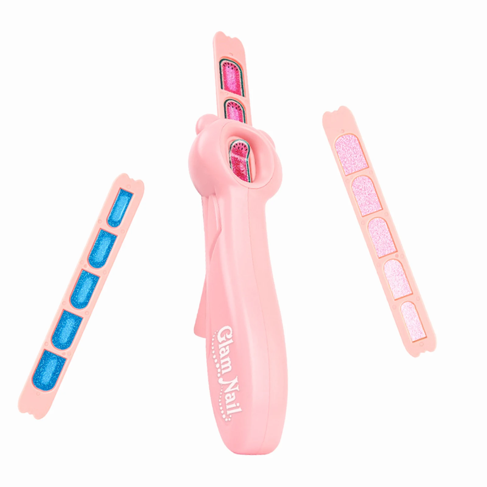 

Safe Princess Girls Nial Machine Hand DIY Nail Paste Baby Gift Toys Girls