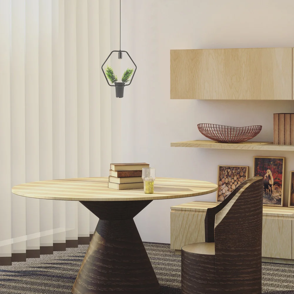 

1 Set Iron Hanging Planters Plant Pots Indoor Plant Holder Pendant Home Decor