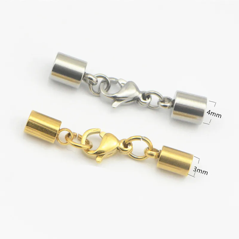 Застежка карабин из нержавеющей стали для изготовления ювелирных изделий 50