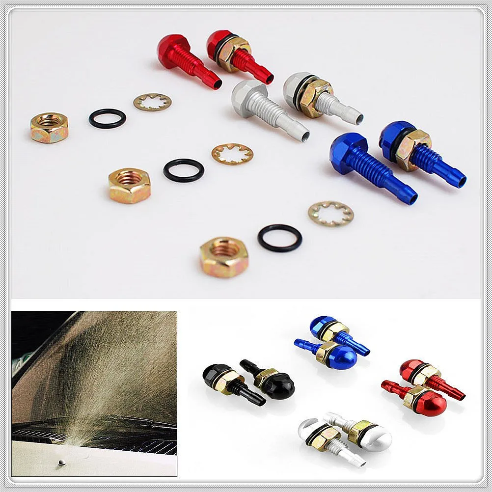 Лобовое стекло автомобиля спрей Передняя бленда капота очистка впрыска сопло