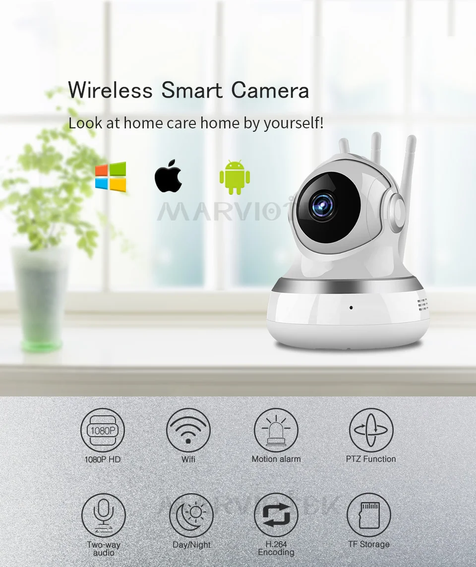 1080P детский монитор wifi IP камера Wifi ночное видение детская камера с монитором Аудио Видео няня камера детский телефон двухстороннее аудио p2p