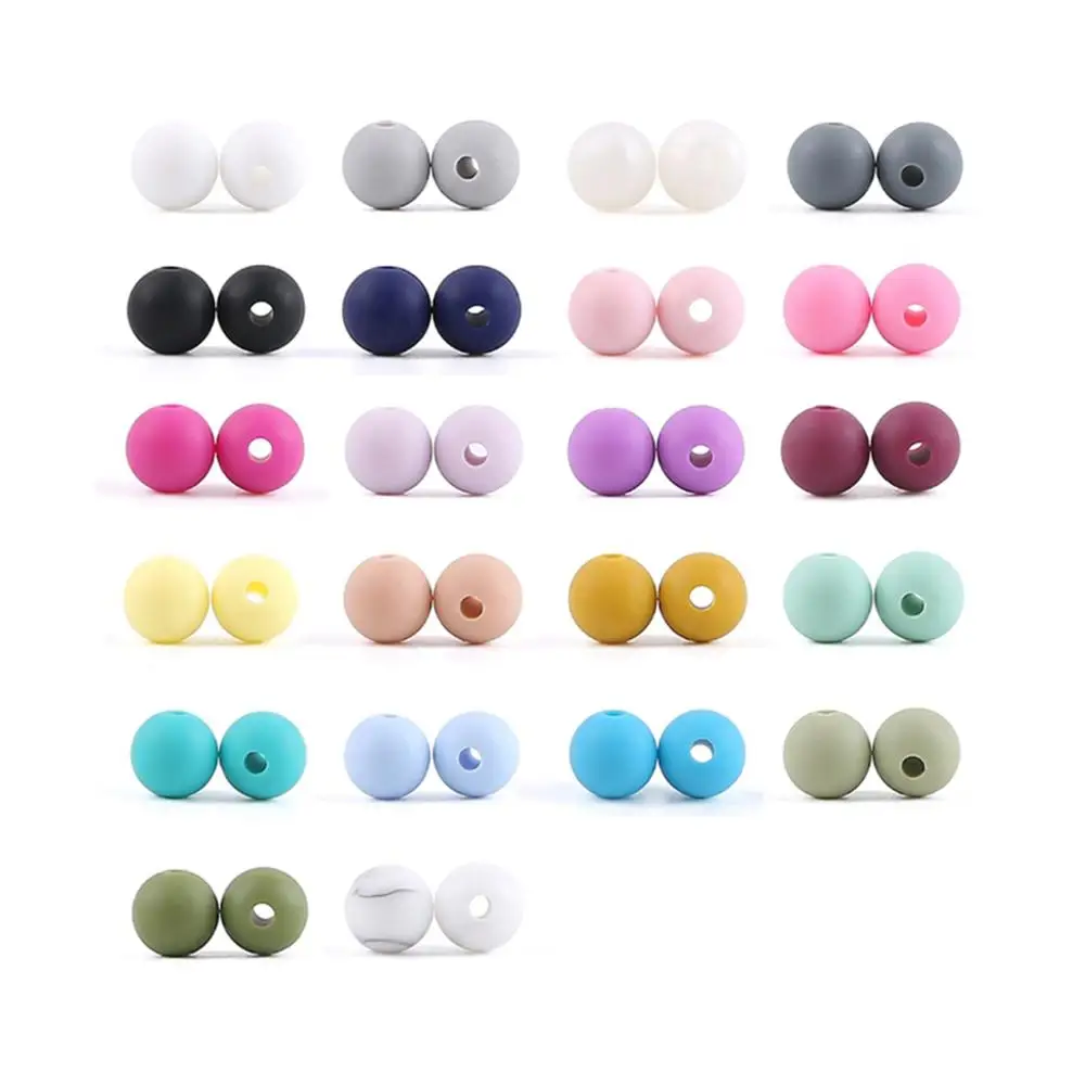 300 шт. силиконовые бусины прорезыватели для зубов 9 мм|Детские прорезыватели| |