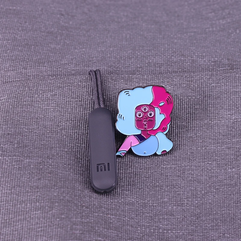 Steven Universe гранат булавка Кристалл драгоценные камни брошь мультфильм сеть