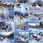 Evershine Алмазная вышивка олень вышивка крестом наборы Алмазная мозаика зима картина стразы Алмазная Живопись животные Рождественский подарок