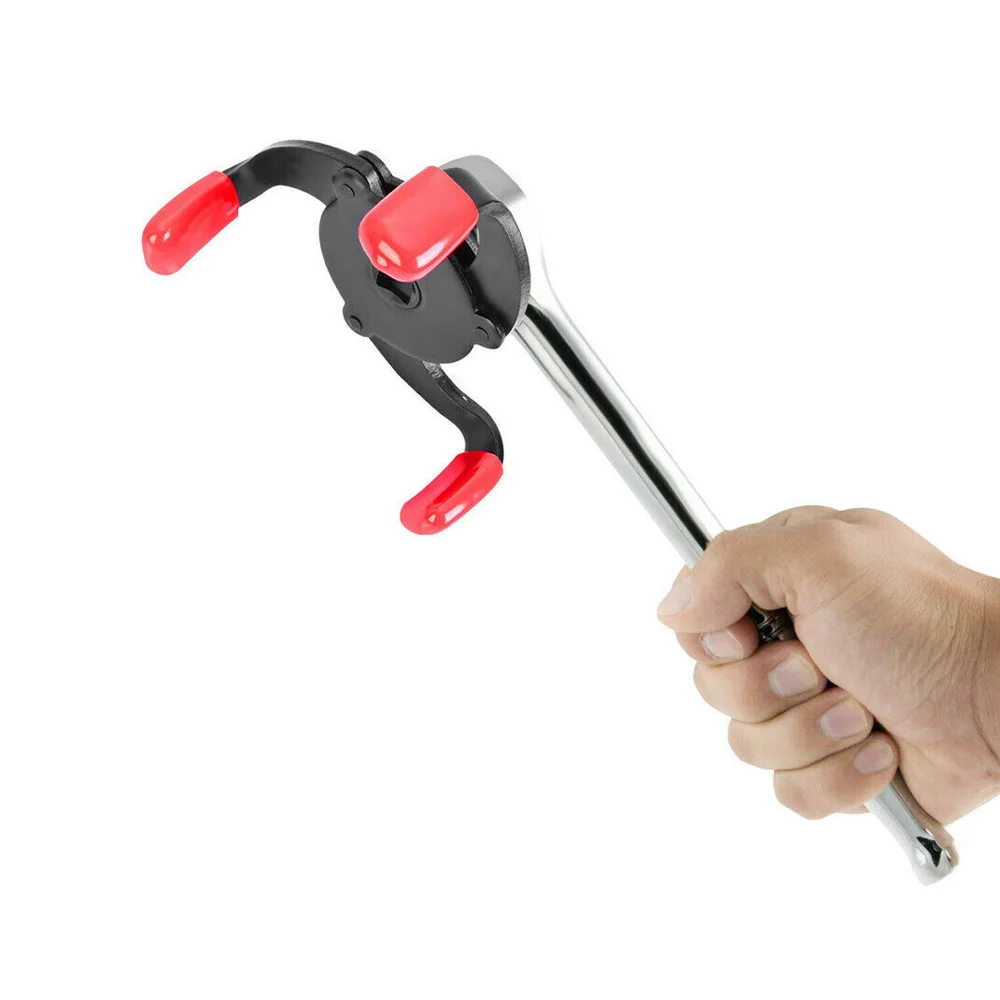

Universal Oil Filter Wrench Adjustable 3-Jaw Remover Replacement Parts