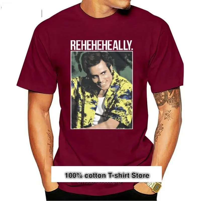 

Camiseta de Ace Ventura para hombre, camisa de Detective de Mascota, realmente de Jim Carrey, regalo de cumpleaños