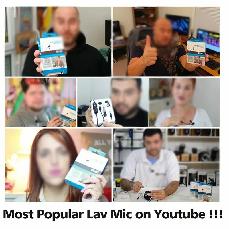 Кардиоидный микрофон для смартфона DJI Osmo DSLR Youtube Vlogging запись 3 5 мм аудио кабель