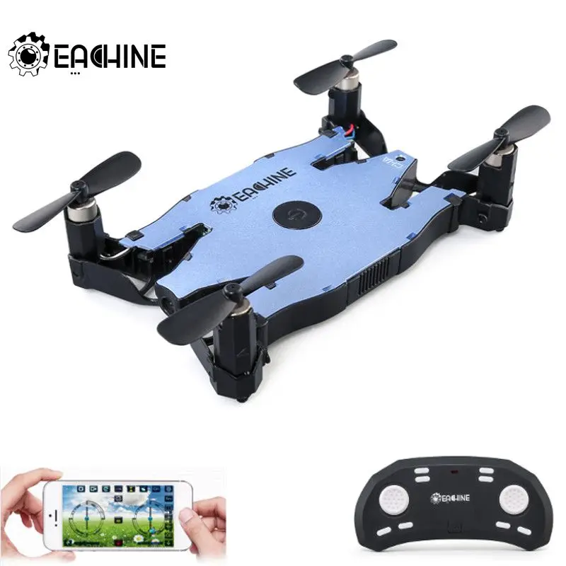 Имеются на складе! Eachine E57 Wi Fi FPV селфи Дрон с камерой 720P Авто Складная Рука высота