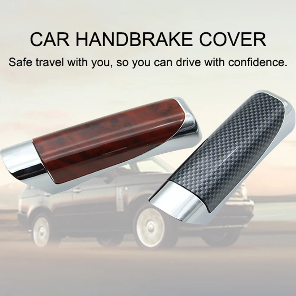 

Interior Decor Anti Scratches Handbrake Cover Parking Sleeve Stylish Protector Grip Non Slip Universal Car ABS Replacement