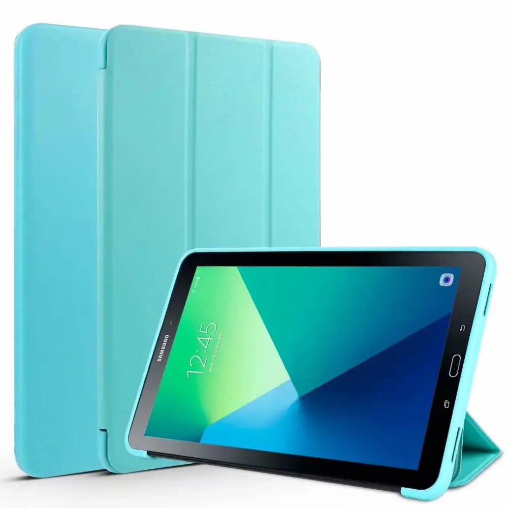 Чехол для планшета Samusng Galaxy Tab A 10 1 дюйма 2016 г. T585 откидная крышка из искусственной