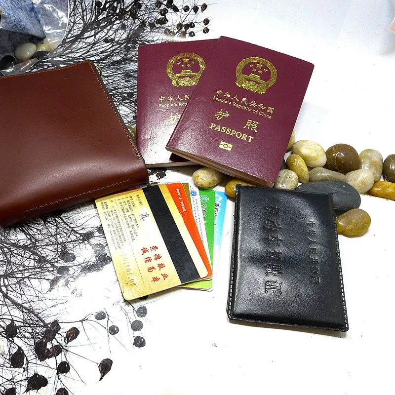 Blongk чехол для паспорта на молнии поясная сумка из натуральной кожи