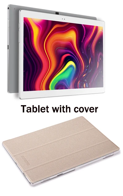 Tablet with cover 10," alldocube X 2K 2560*1600 AMOLED экран 6,9 мм ультра тонкий корпус Android 8,1 4 Гб ram 64 ГБ rom планшетный ПК отпечаток пальца 8000 мАч - Bundle: Tablet with cover