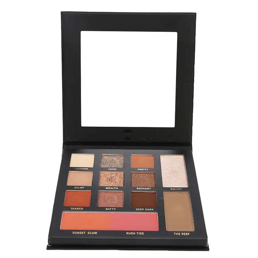 Пудра для макияжа глаз IMAGIC 13 цветов Тени век хайлайтер Power Matte Eye Shadow палитра