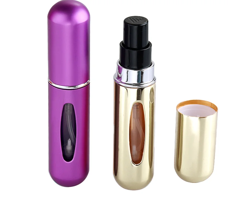 Парфюмерный флакон с распылителем Алюминиевый распылитель портативный дорожный