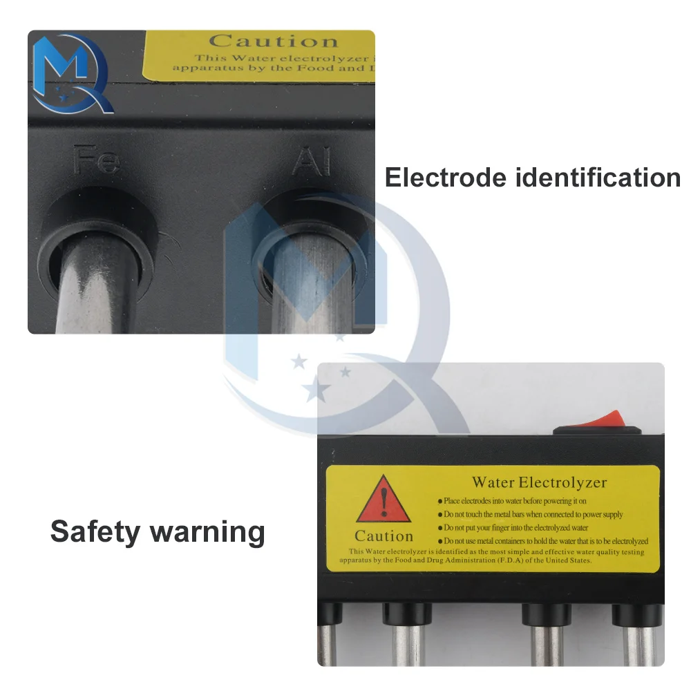 Инструмент для проверки уровня чистоты воды при электролизе "Электролизер для дома" - тестер качества с измерением pH.