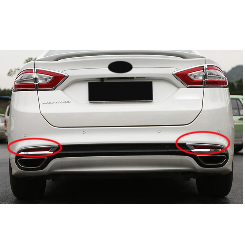 Хромированные задние противотуманные светильник из АБС-пластика крышка