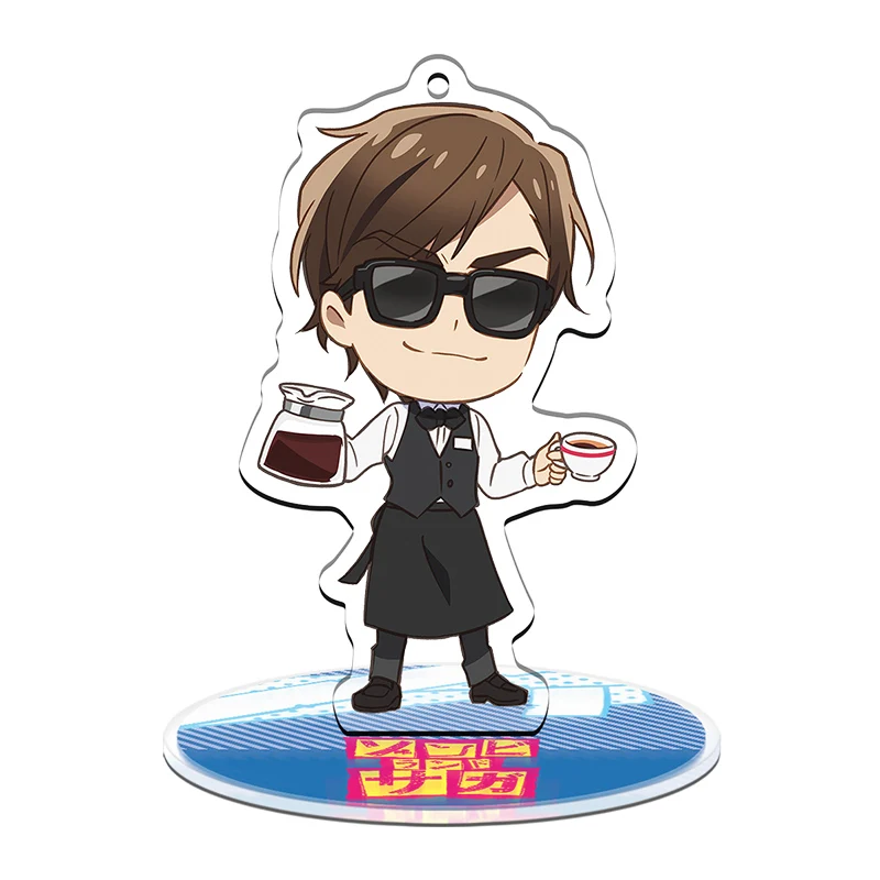 

2021 Anime Zombie Land Saga Figure Nikaidou Konno Cosplay 15cm Stand Card Nikaidou Cute Fashion Student Desk Hoshikawa Standsing