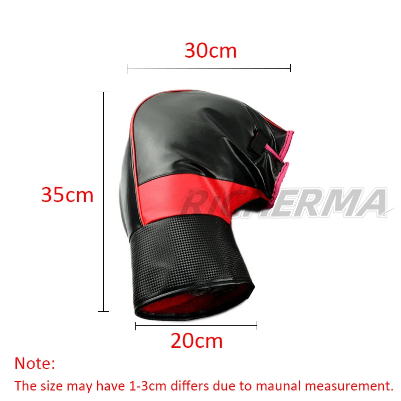 Зимние водонепроницаемые мотоциклетные перчатки мужские теплые ветрозащитные