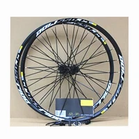 meroca mtb mountain bike bicycle sealed bearing crossride disc wheelset 26inch wheels six hole central lock rim 27 5 29