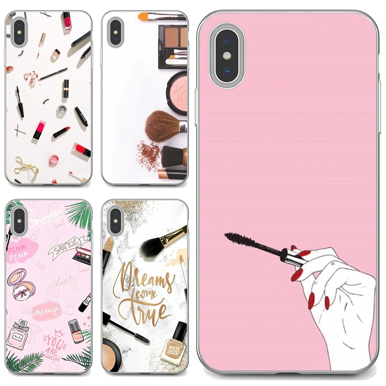 

Wallpaper-Makeup Case Cover For Apple iPhone 10 11 12 Pro Mini 4S 5S SE 5C 6 6S 7 8 X XR XS Plus Max 2020