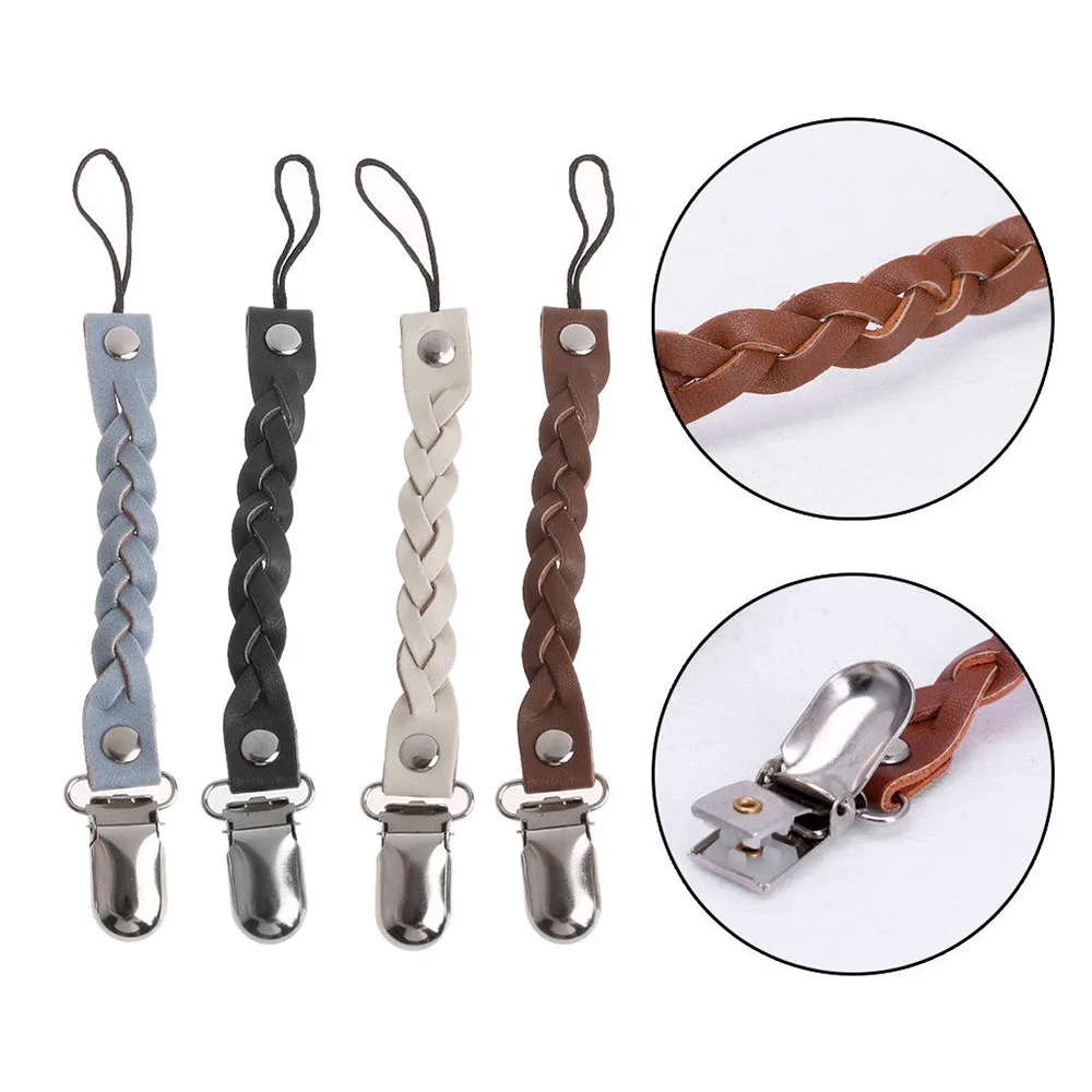 Зажим для соски-пустышки 4 цвета | Мать и ребенок