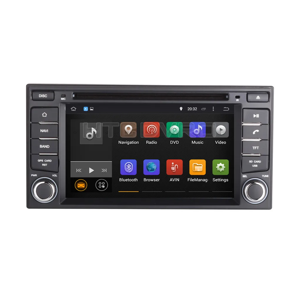Автомобильный DVD GPS ymodbht 6 2 дюйма 4G Восьмиядерный процессор Android 9 0 7 1 для Nissan Livina